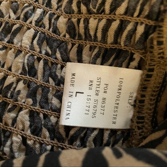 Le Lis Halter Crop Top L - Picture 4 of 5